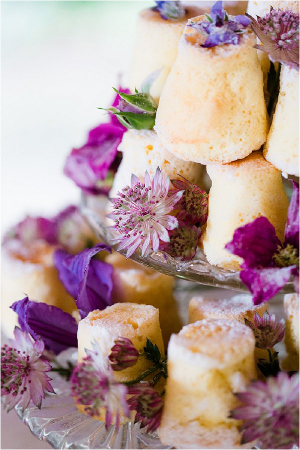 Lavender wedding cakes