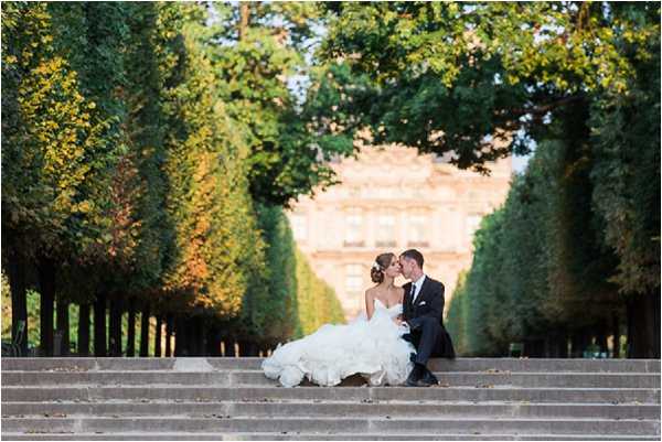 Spring Paris wedding