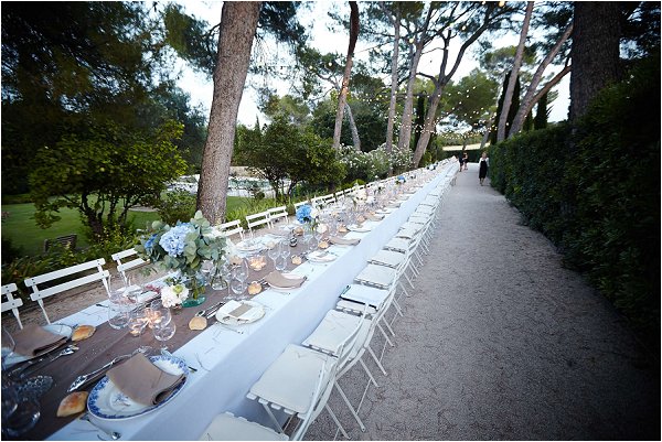 outdoor wedding France