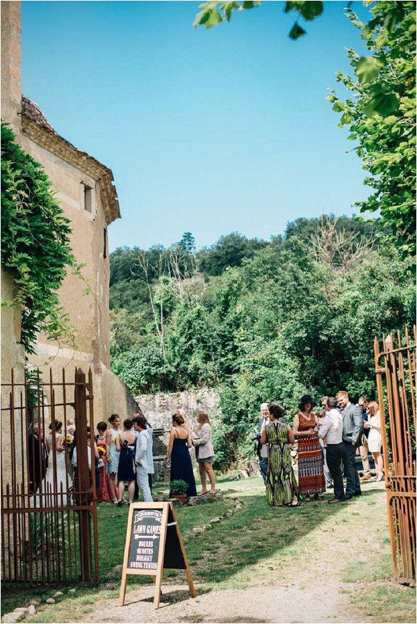 wedding reception South of France