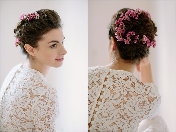 bridal hair flowers