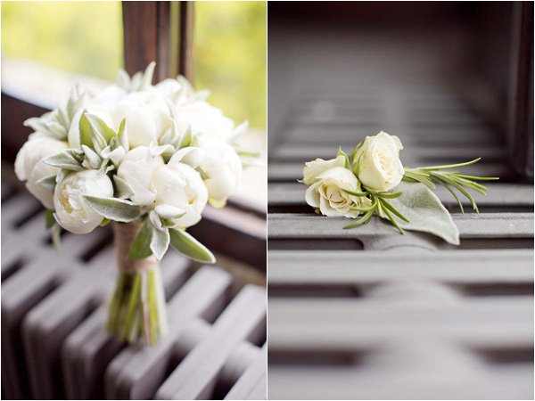 white wedding flowers