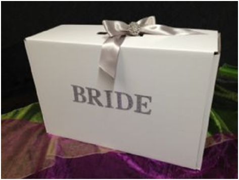 wedding dress box