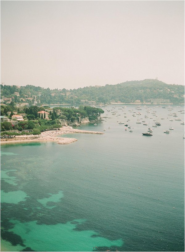 French Riviera coastline