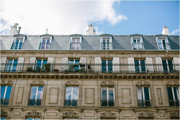 rooftops in Paris