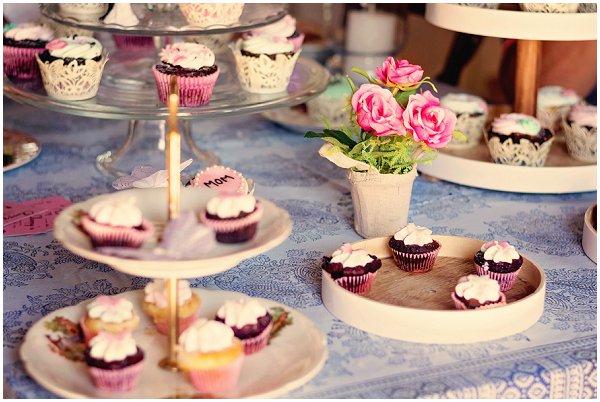 wedding day cupcakes