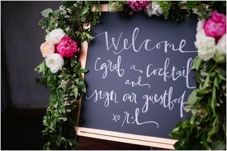 wedding welcome sign