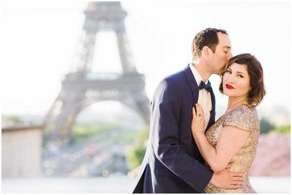 engagement session on Paris