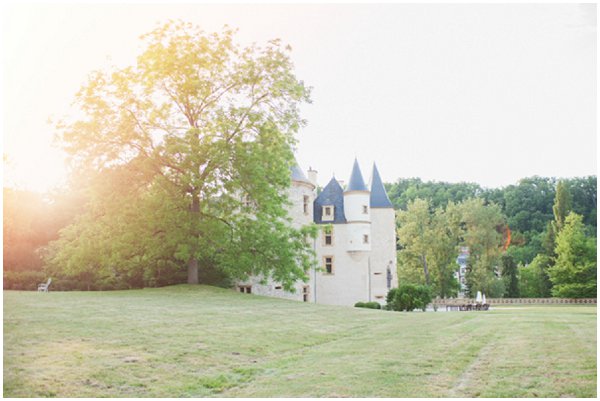 fairytale French castle