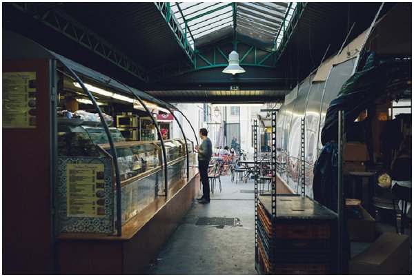 food hall in Paris