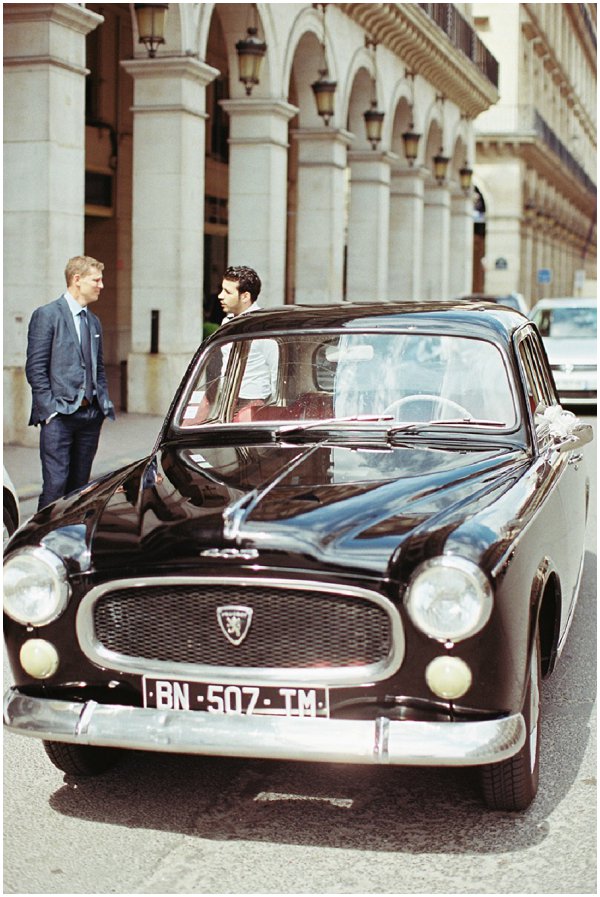 vintage car hire Paris