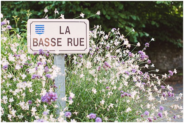 French road sign in Vendee