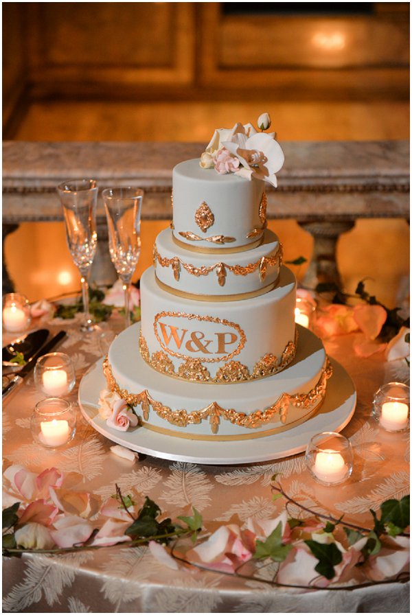 French style wedding cake