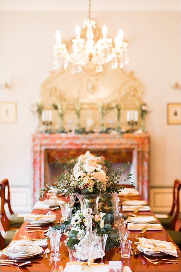 elegant wedding table design