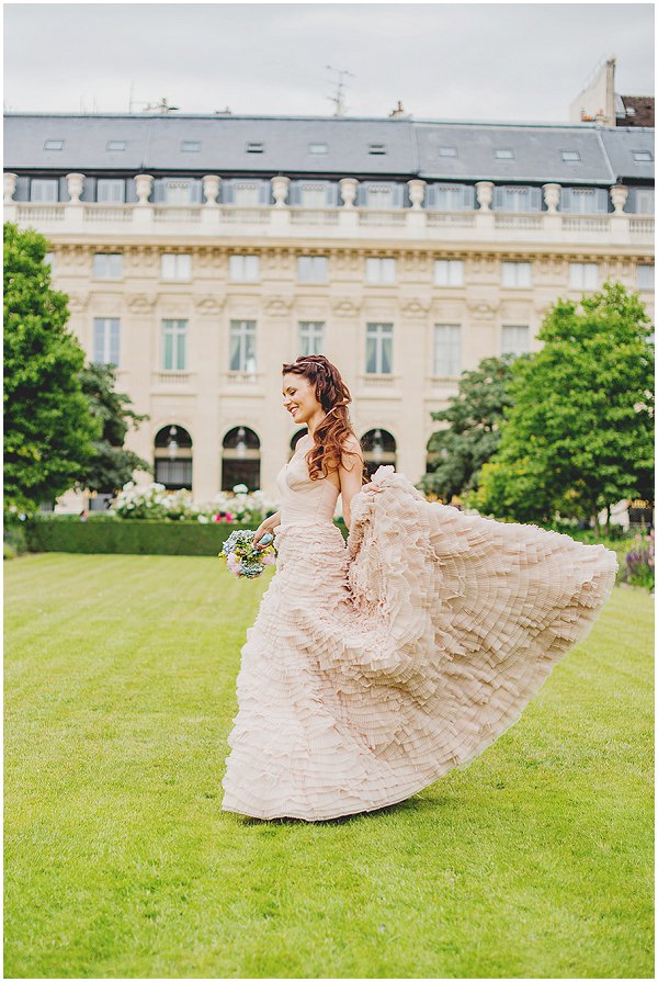 watters wedding dress in Paris