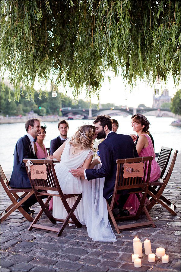 intimate wedding in Paris