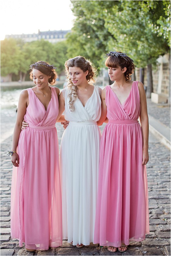 pink bridesmaid ideas