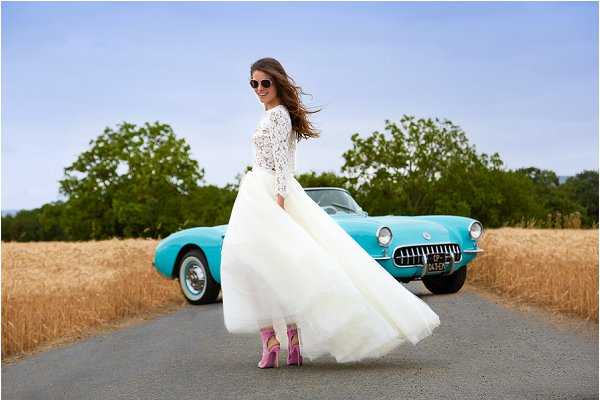 rock n roll wedding dress