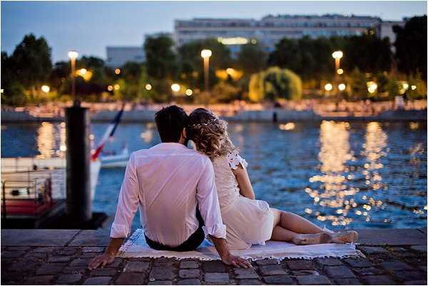 romantic evening in Paris