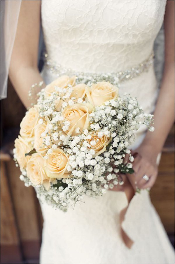 soft yellow bridal bouquet