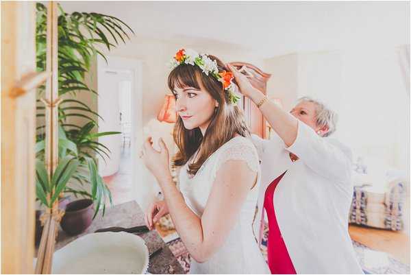 Beautiful summery headdress