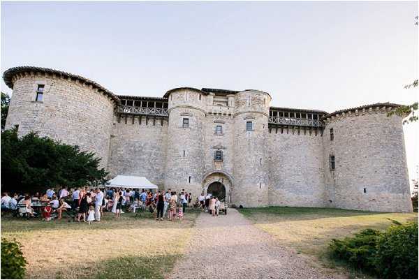 Chateau de Mauriac wedding venue in Senouillac in the Tarn region