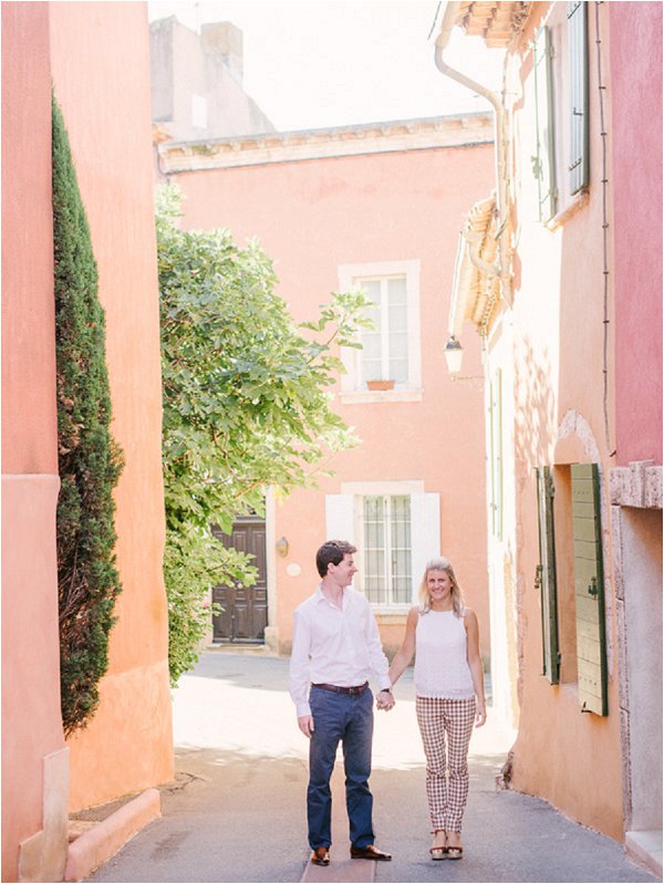 Engagement photo session South France