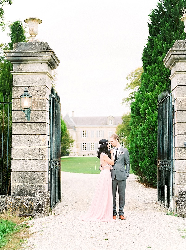 French chateau inspired wedding