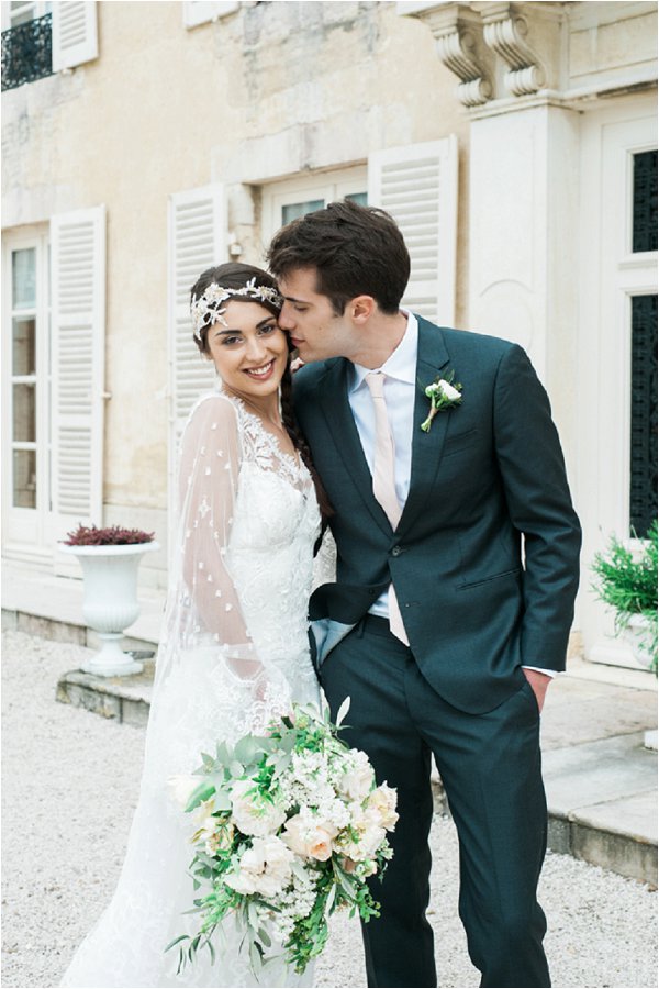 French inspired wedding dress