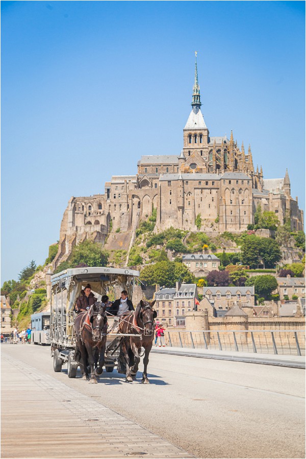 Traveling to Mont St Michel France