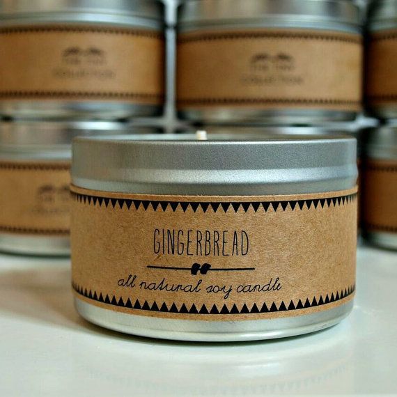 gingerbread soy candle