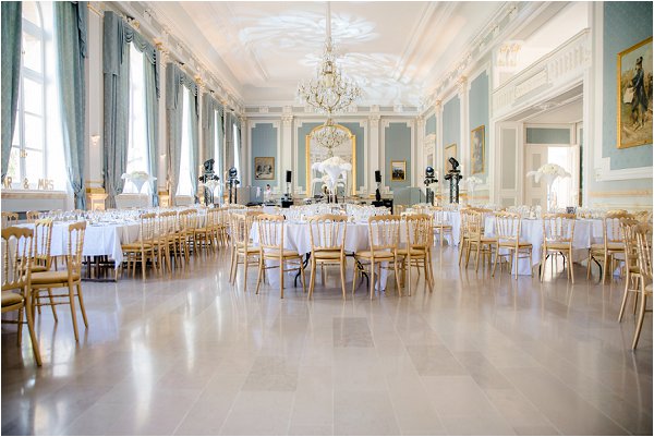 Elegant French Wedding reception