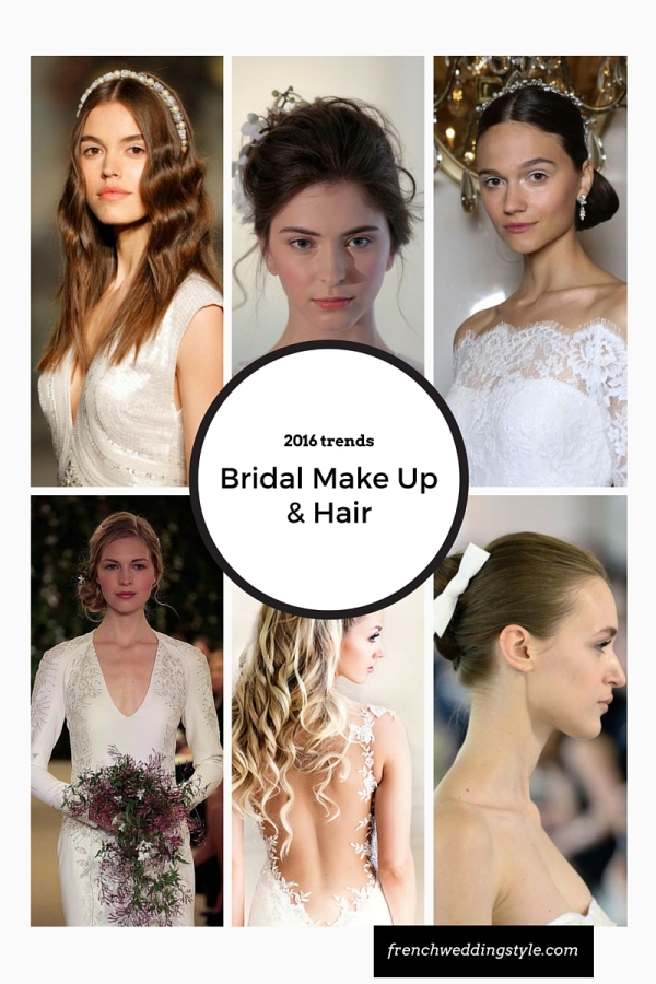 Hot 2016 trends for Bridal Make Up and Hair