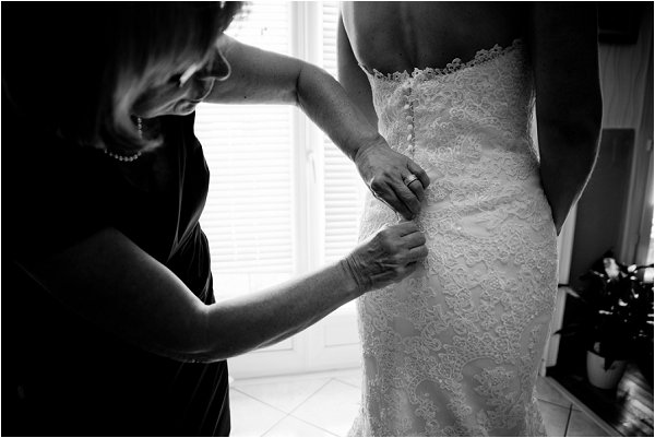 Pronovias lace back wedding dress