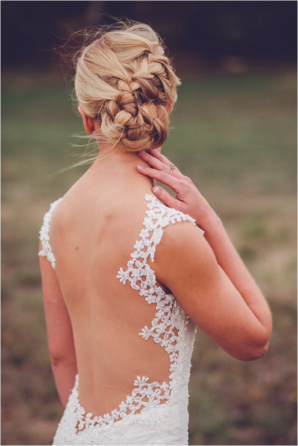 braided bridal hair