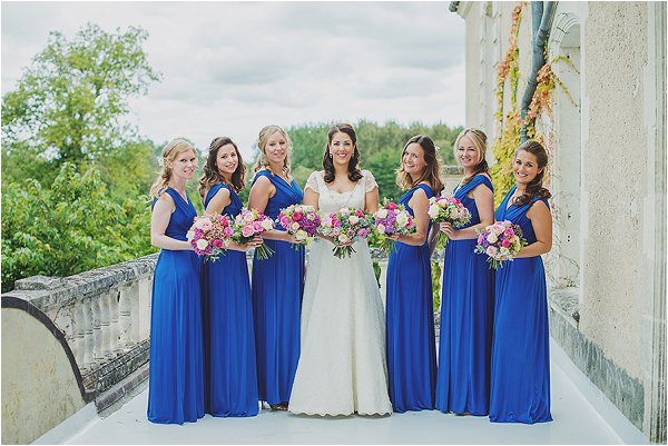 cobalt blue bridesmaid dresses