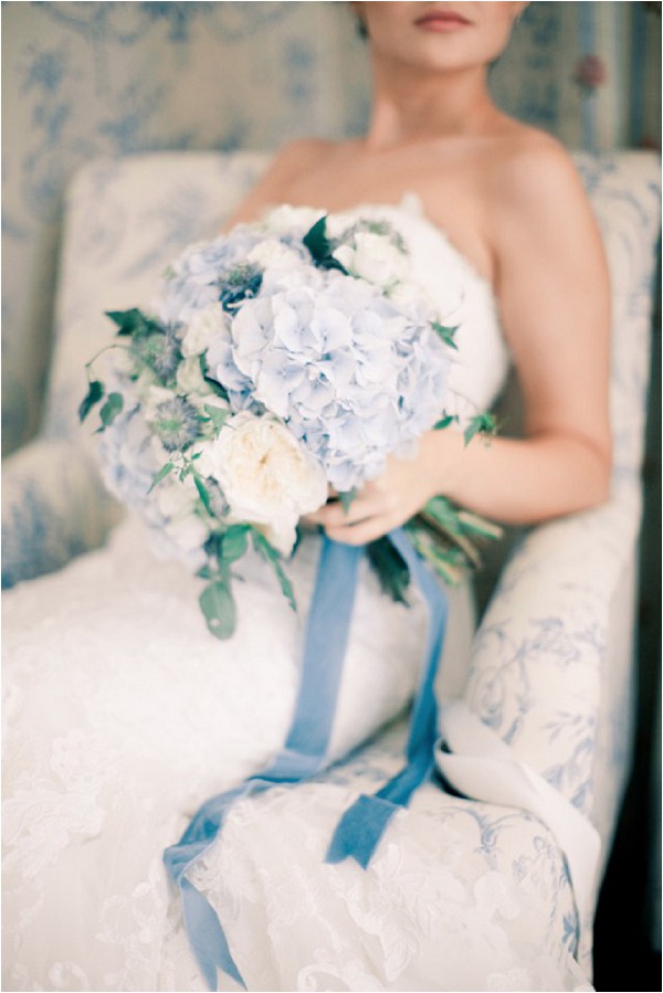 pale blue bridal bouquet - Anastasiya Belik Photography