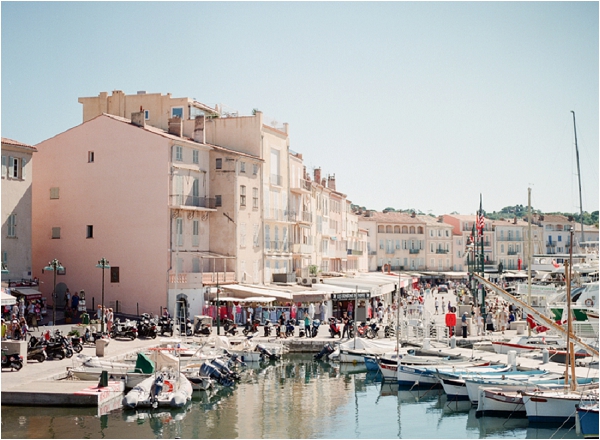 pretty harbour of St Tropez