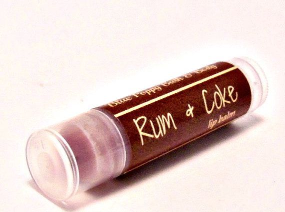 rum and coke lip balm