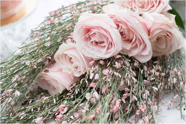 soft pink rose bouquet
