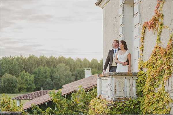 wedding at Château Charmant