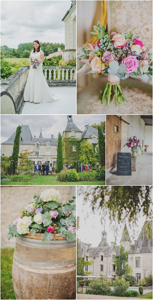 wedding at Château Charmant