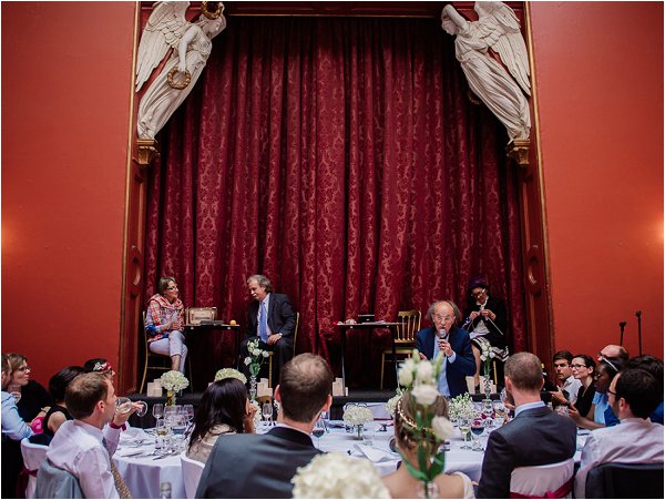 A family performance for French Style Wedding