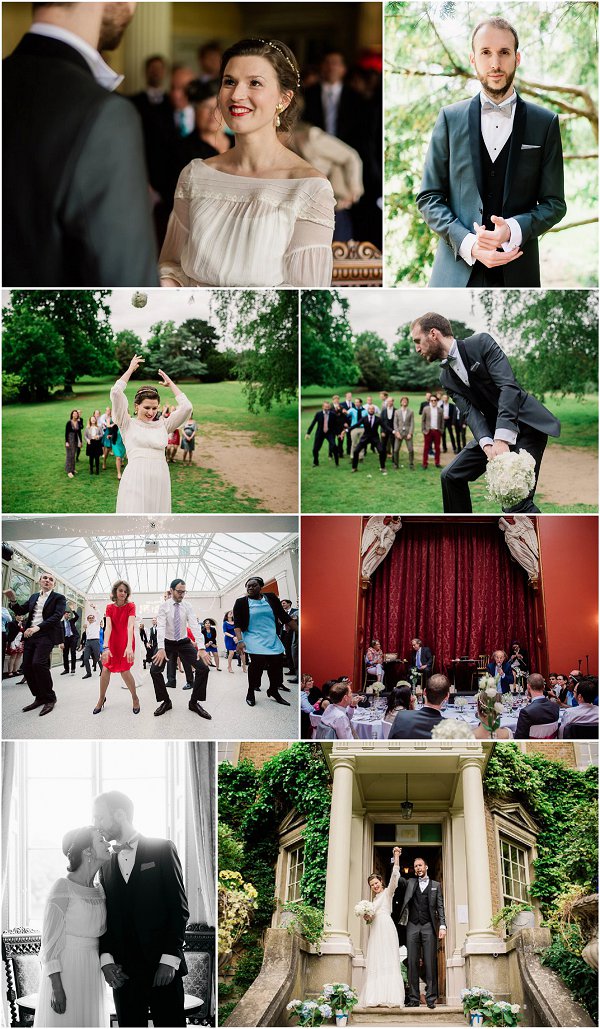 French Style Wedding in England Snapshot