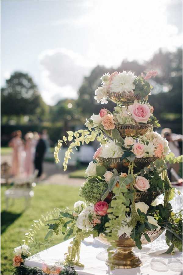 French Chateau wedding flowers