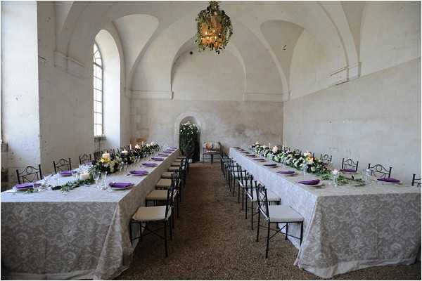 French Chateau wedding styling