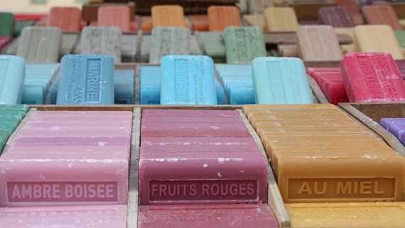 French soap wedding favors