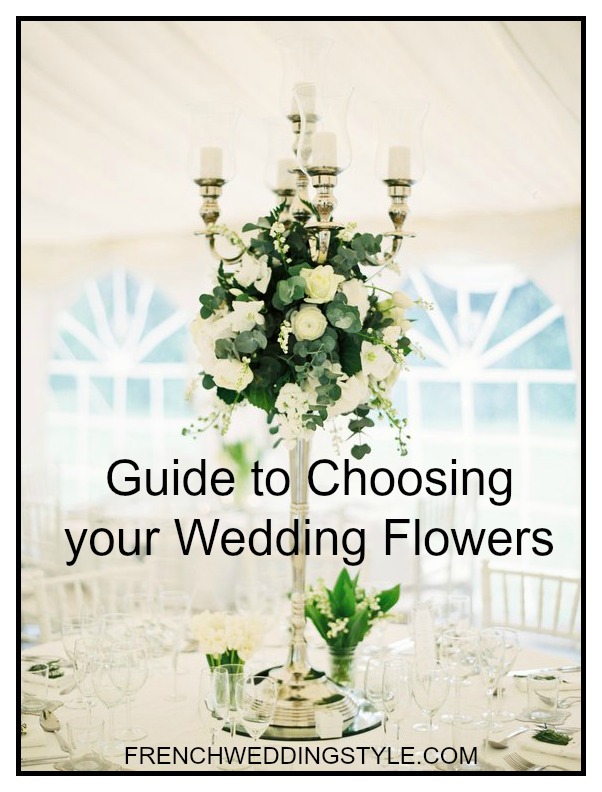 Guide to choosing your wedding flowers