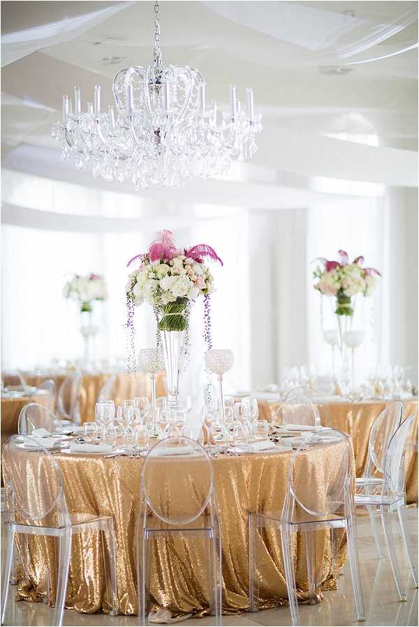 royal inspired wedding decor