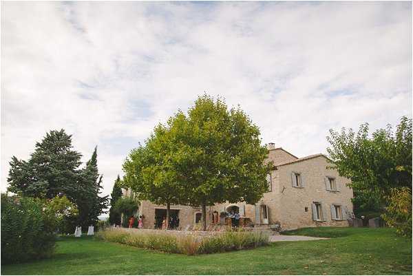 Stunning stone wedding venue in Bonnieux Provence